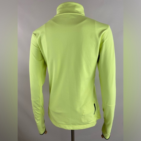Reebok Women's Running Pullover L/S Shirt, Size Small, (Bright Yellowish-Green) - Picture 3 of 14